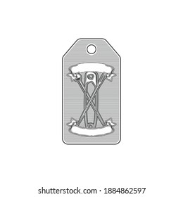 Set of vintage tailor labels  emblems and designed elements. tailor shop theme vector