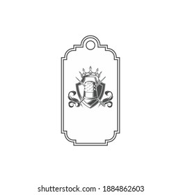 Set of vintage tailor labels  emblems and designed elements. tailor shop theme vector