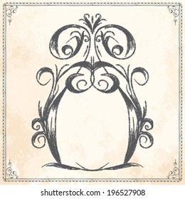 Set Vintage Vector Dividers Hand Drawn Stock Vector (Royalty Free ...