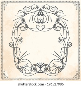 set of vintage vector dividers hand drawn line nails texture antique border drawn gothic ornate beauty series science turn decorative classical swirling flag divider victorian detailed graphical visib