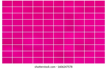 Set of violet and pink vector gradients. Collection of nice looking and stylish rectangles.