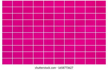 Set of violet and pink vector gradients. Collection of nice looking and stylish rectangles.