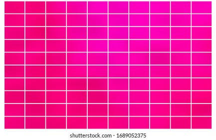 Set of violet and pink vector gradients. Collection of nice looking and stylish rectangles.