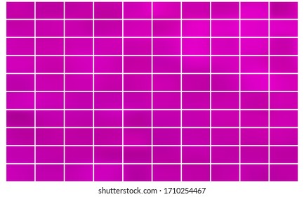 Set of violet and pink vector gradients. Collection of nice looking and stylish rectangles.