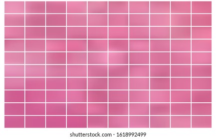 Set of violet vector gradients. Collection of nice looking and stylish rectangles.