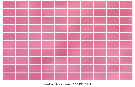 Set of violet vector gradients. Collection of nice looking and stylish rectangles.