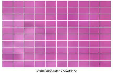 Set of violet vector gradients. Collection of nice looking and stylish rectangles.