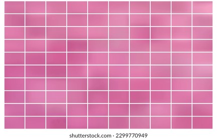 Set of violet vector gradients. Collection of nice looking and stylish rectangles.