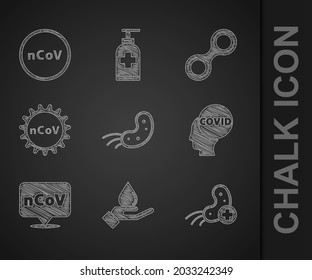 Set Virus, Washing hands with soap, Positive virus, Corona covid-19, 2019-nCoV location,  and  icon. Vector