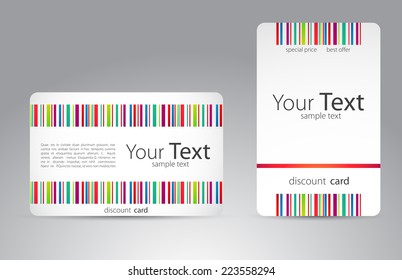 Set of visit cards for your business