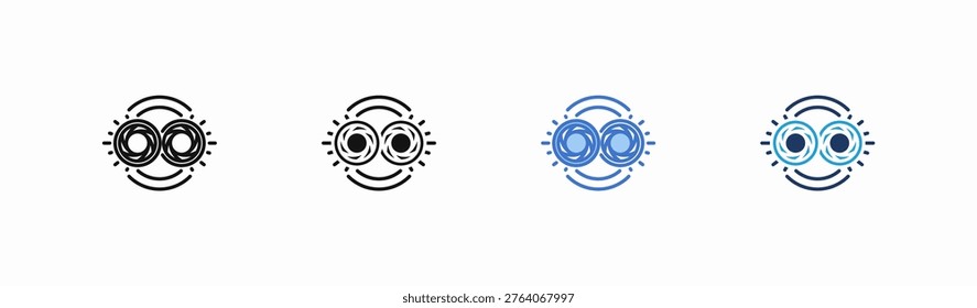 Set of visual icon collection in multiple style. Icon suitable for web and mobile application