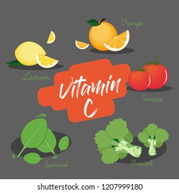 set of vitamin c item collection