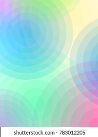 A set of warm abstract colorful transparent circles background illustration. Vector EPS 10 available.