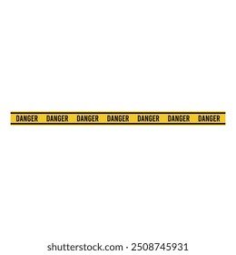 Set of Warning Tapes Vector Illustration