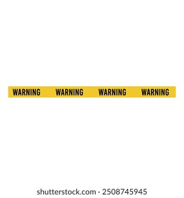 Set of Warning Tapes Vector Illustration
