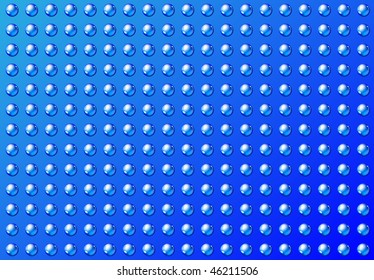 Set of water drops, vector illustration