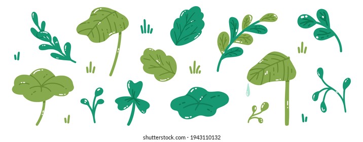 葉っぱ 可愛いイラスト の画像 写真素材 ベクター画像 Shutterstock