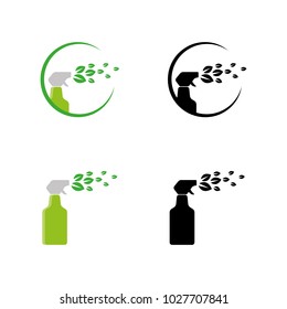 A set of water sprayer icons