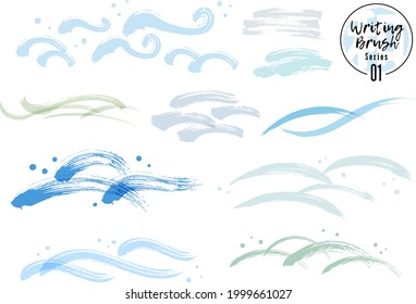 手書き 波 のイラスト素材 画像 ベクター画像 Shutterstock