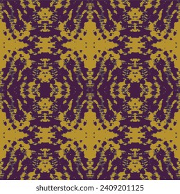 Set of Wavy Seamless Trippy Patterns in Psychedelic Colors.  Patchwork tiles. Hexagon pattern