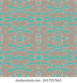 Set of Wavy Seamless Trippy Patterns in Psychedelic Colors.  Atomic stylized backdrop.
