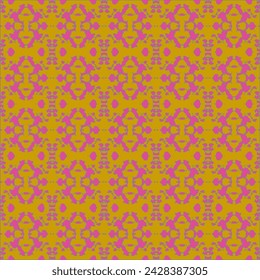 Set of Wavy Seamless Trippy Patterns in Psychedelic Colors.  Square shapes texture retro style geometric ornament.