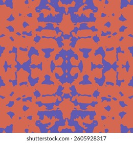 Set of Wavy Seamless Trippy Patterns in Psychedelic Colors.   Retrowave 80s art retro rainbow illustration.