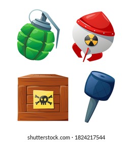 A set of weapons for game design.