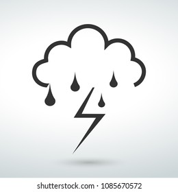Set of weather icon