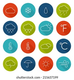 Set weather icons.