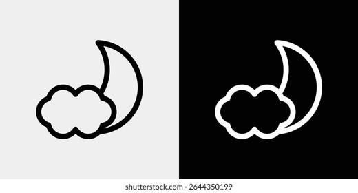 A set of weather icons including sunny, rainy, and cloudy