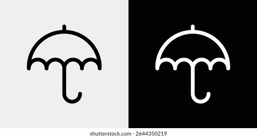 A set of weather icons including sunny, rainy, and cloudy
