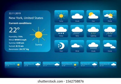 4,067 Weather forecast gradient Images, Stock Photos & Vectors ...