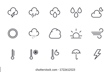 Climate Icons Images, Stock Photos & Vectors | Shutterstock