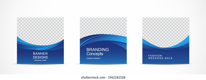 Set web banner for social media, mobile apps, sale banner template, vector illustrations.