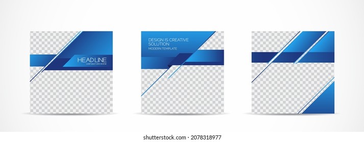 Set web banner for social media, mobile apps, sale banner template, vector illustrations.