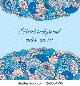 Set of web banners with floral elements