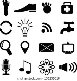 Set of web icons