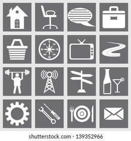 Set of web icons