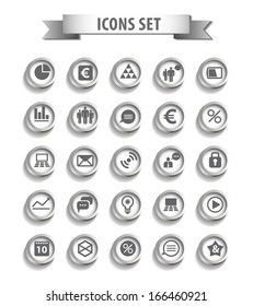Set of web icons
