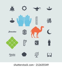 set of web icons
