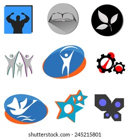 set of web icons