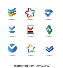 set of web icons