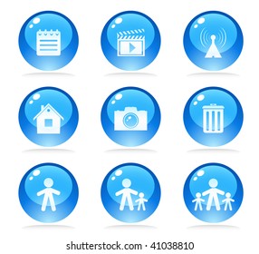 Set of web icons