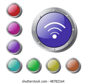 set of web icons. vector