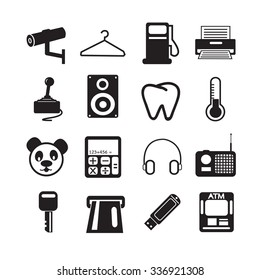 Set of web icons for website and communication