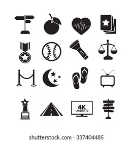 Set of web icons for website and communication