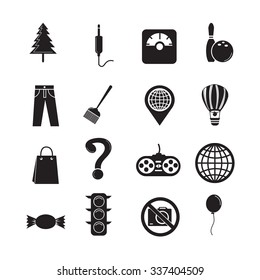 Set of web icons for website and communication