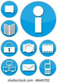set of web icons for your design project.
