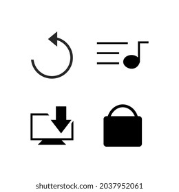 a set of web and network button icon designs found on computers, etc